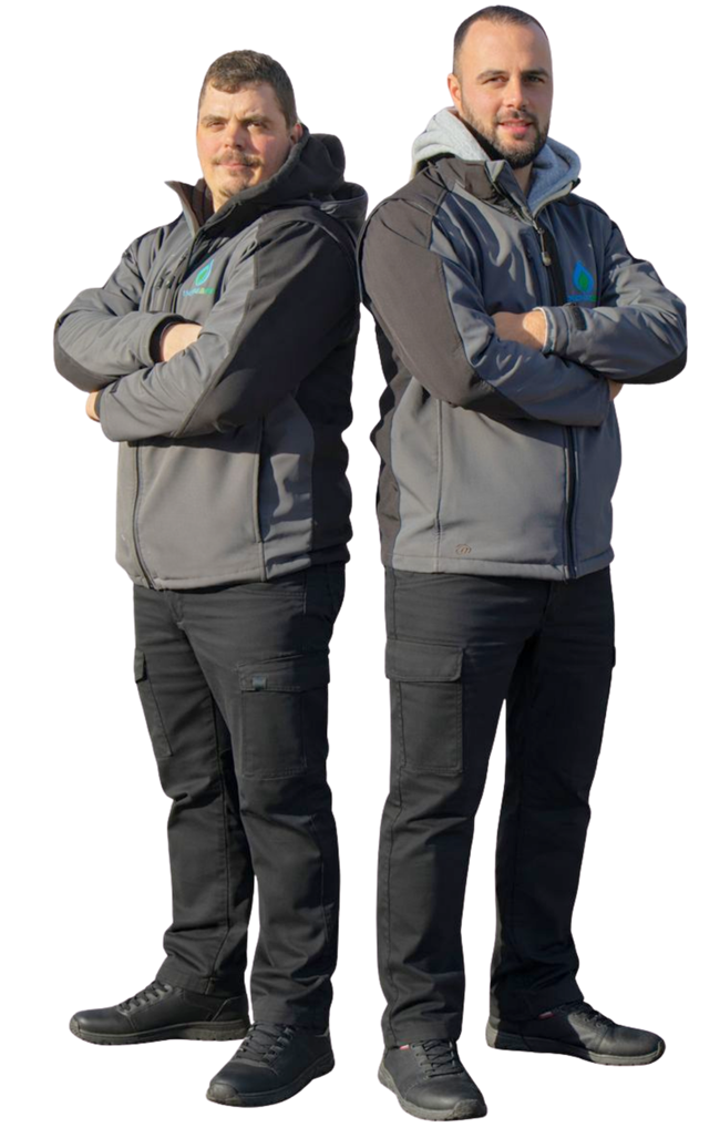 Benoit et Jonathan plombiers chauffagistes, entreprise basée à Sorigny